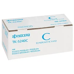Kyocera Lasertoner TK-5240C cy