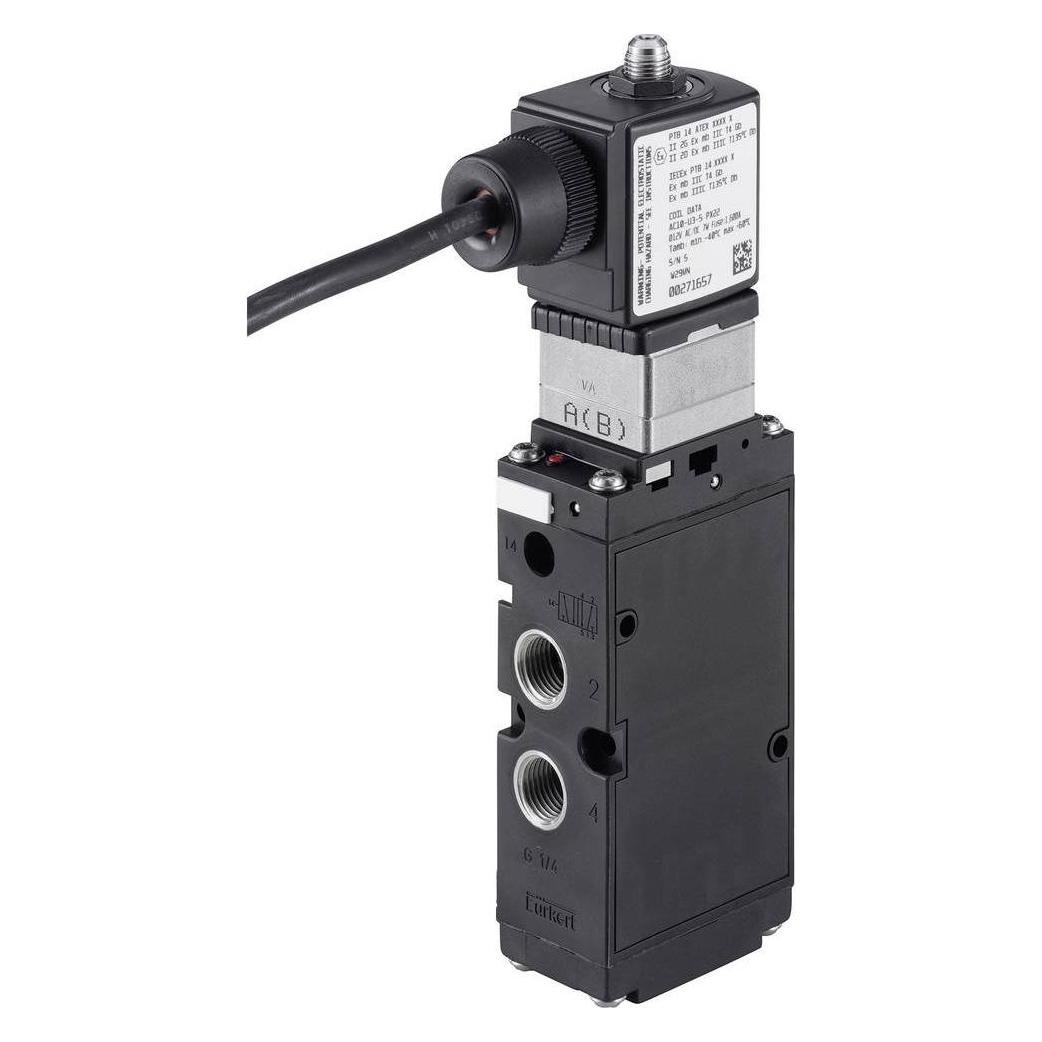 Bürkert 5/2-Wege-Pneumatikventil 32 mm (350457)