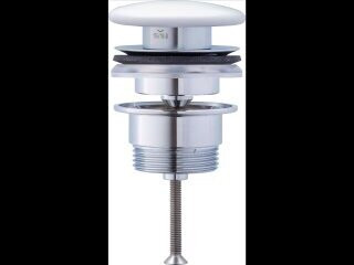 Duravit Push-open ventilatieventiel keramisch wit 1 stuk