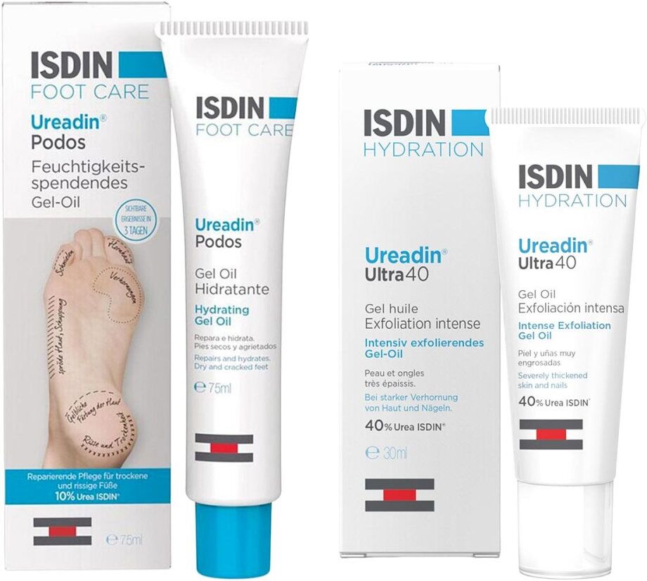 ISDIN Ureadin Set Anti-Hornhaut Nagelpflege & Fußpflege