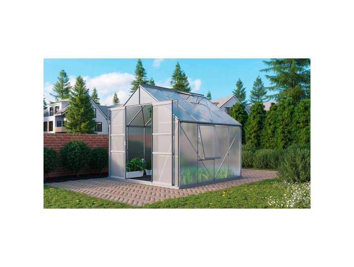 Gewächshausbausatz Meridian 2 6700 6,7 m2 Metall/Kunststoff
