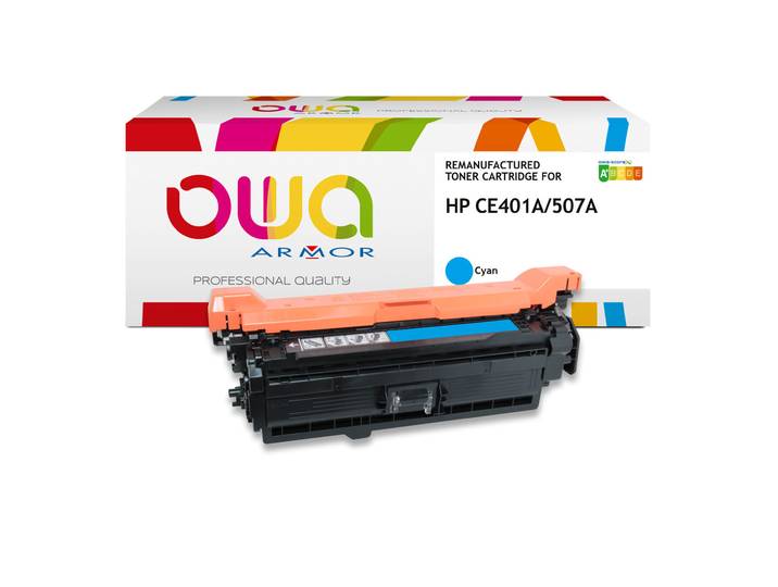OWA Toner compatible HP 507 - K15538OW - Cyan