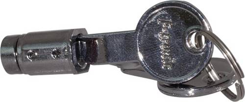 F-Tronic 7220086 Türschloss für Kleinverteiler Türschloss Aluminium Silber 1St.