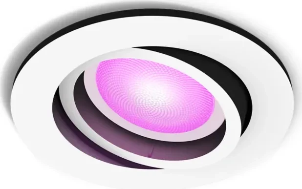 Philips Hue WACA Centura GU10 5,7 W, rund, weiß