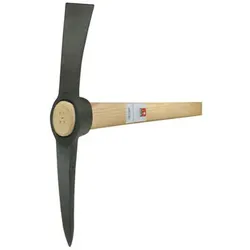 Kreuzhacke Stahl schwarz lackiert 1,5 kg