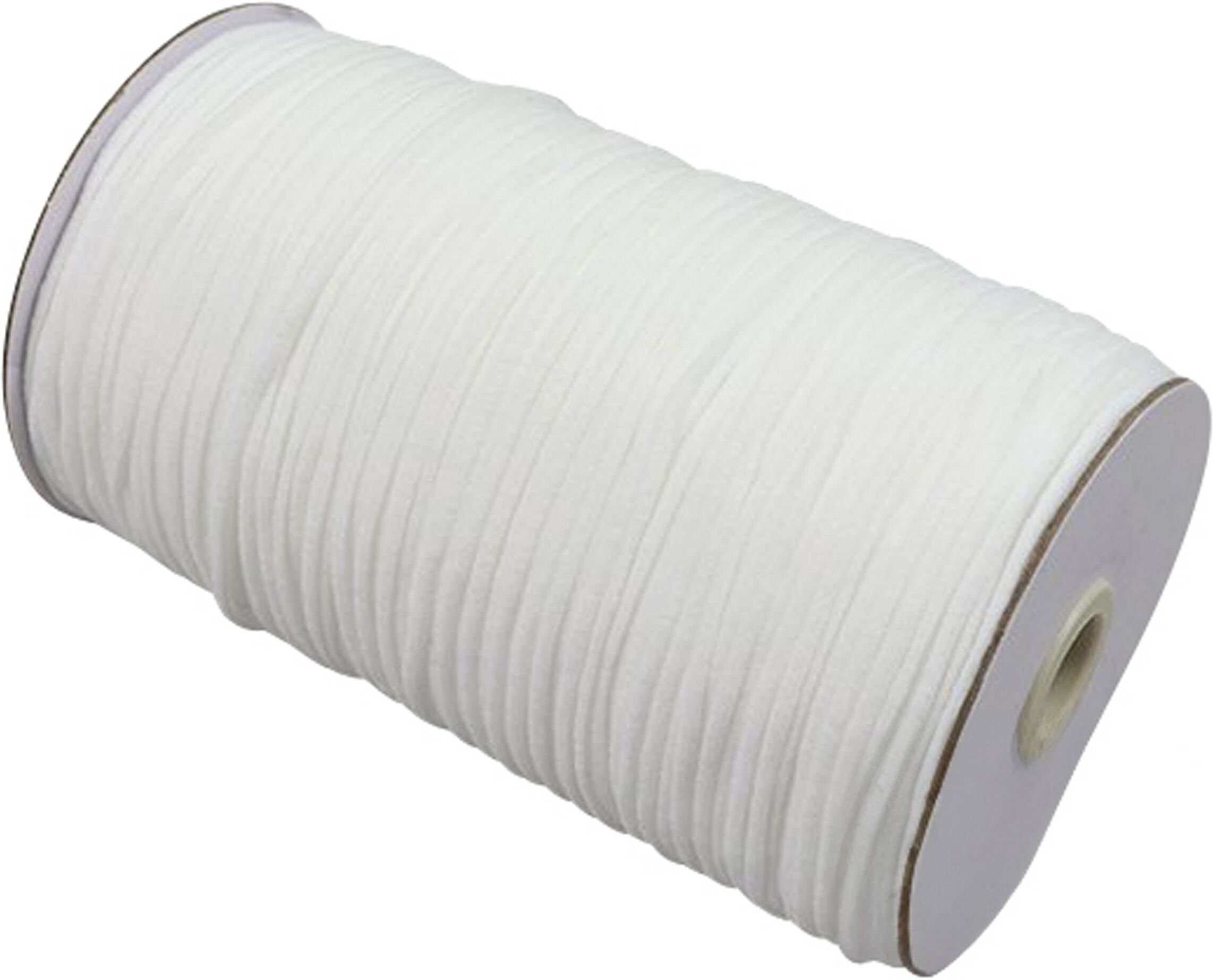 SPRINTIS Elastiques, 3 mm, extra doux blanc   200 m, élasthanne, polyester