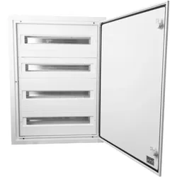 Verteilerkasten IP54 DARP-96 4x24 Unterputz Alutür E-P 9.424