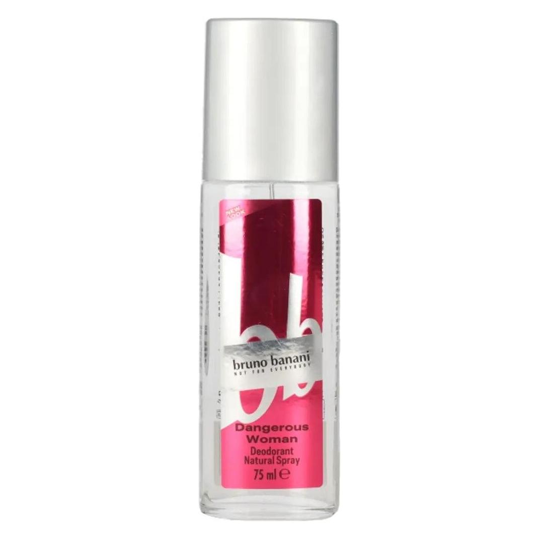 Bruno Banani Dangerous Woman Deodorant - 75ml (Spray, 75 ml) (3616301641223)