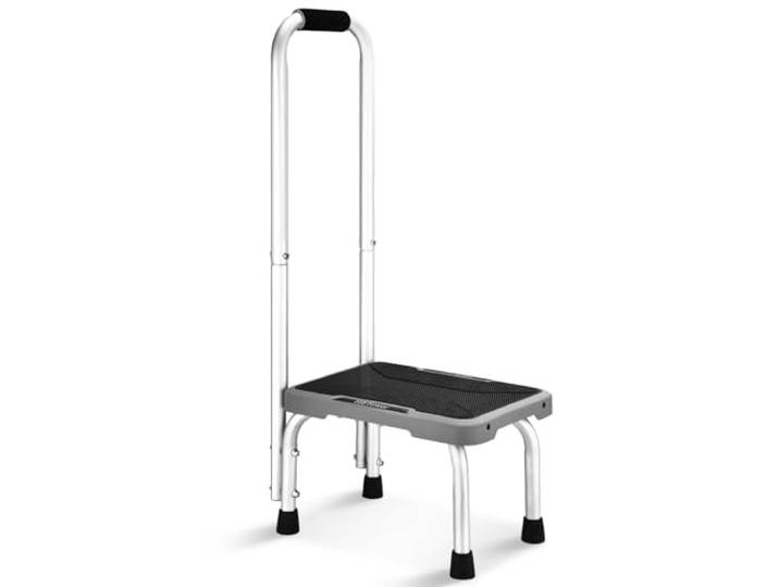 HBTower Tritthocker mit Griff für Erwachsene Kinder mit rutschfesten Gummifüßen