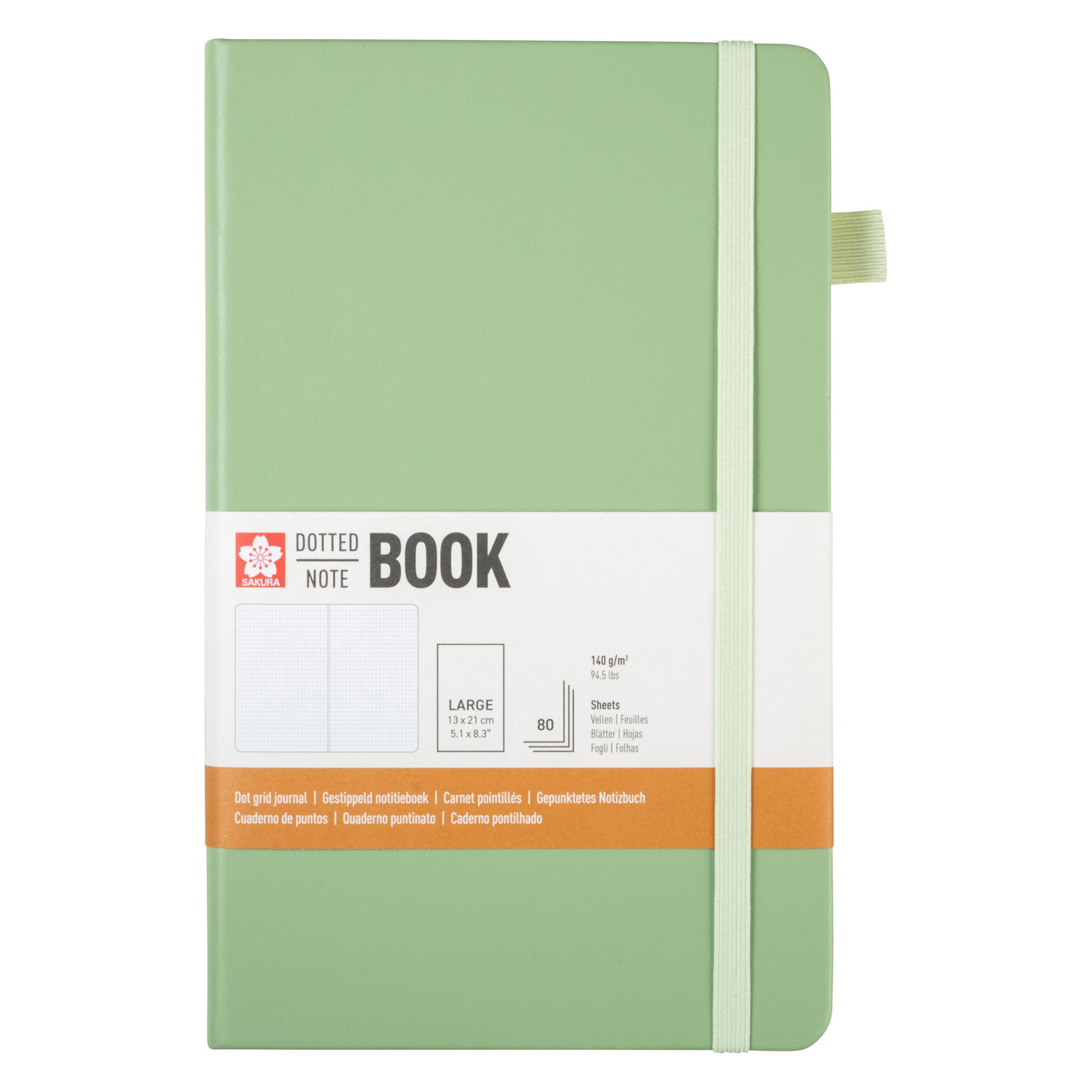 Sakura Notizbuch ca. A5 punktraster, pale patina Hardcover 160 Seiten (A5, Harter Einband) (94167403)