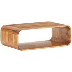 vidaXL Couchtisch 90x50x30 cm Massivholz Akazie