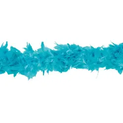 Federboa, türkis, 90 g, 1,80 Meter