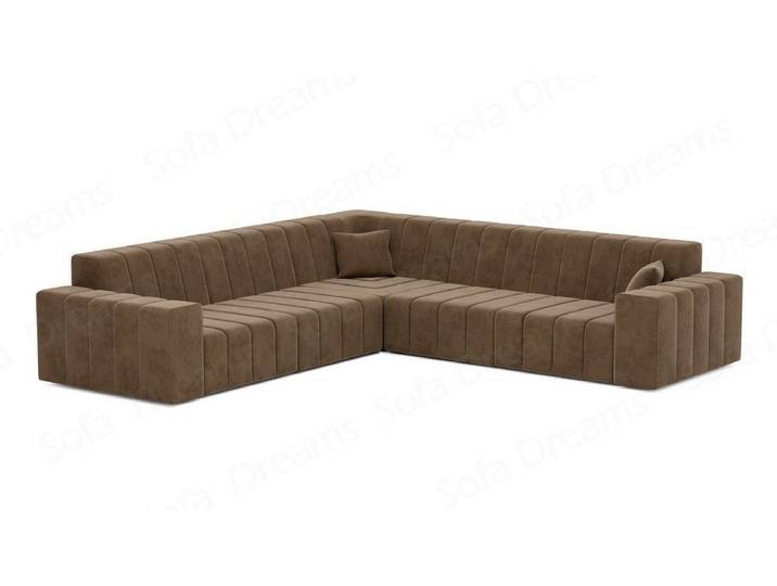 Sofa Dreams Ecksofa Polster Ecksofa Modern Stoff Eck Couch Samtstoff Gran Canaria L Form, Loungesofa