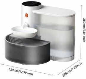 Uplift Picks Rechargeable Smart Pet Water Dispenser For Cats And Dogs white small 3 Liters