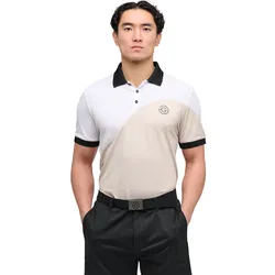 Galvin Green Polo Myron, weiss/beige
