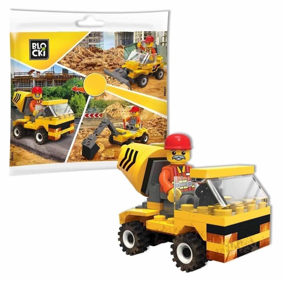 Blocki Mycity Mini-bouwsets met voertuigen en accessoires