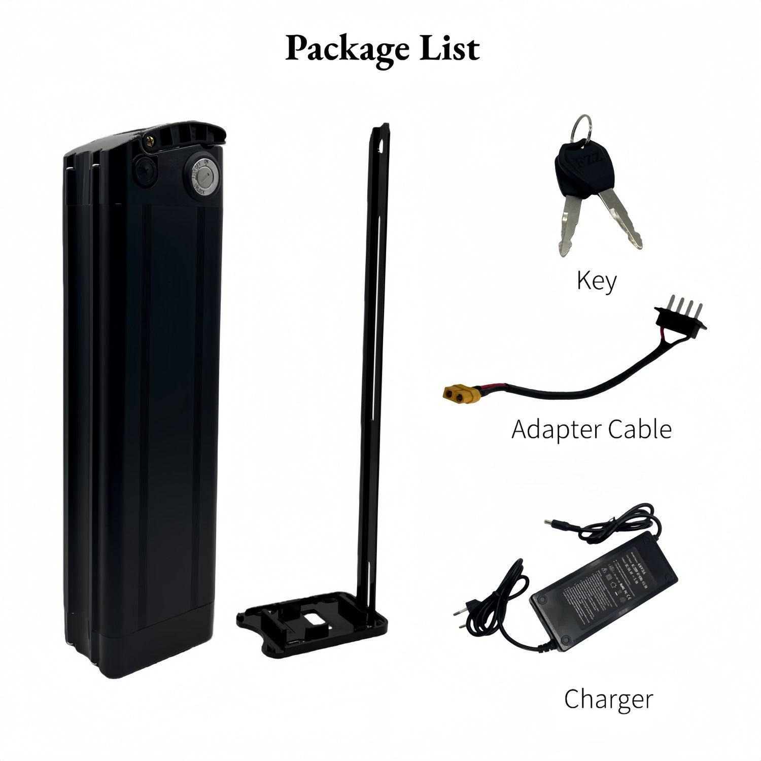 36V 20Ah E-Bike-Akku für L20/L20 Boost/RSM Mobilist, 720Wh