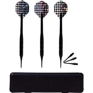 Best-Sporting Dartpfeile Cavalier, Set, mit Kunststoffspitze, 20g, mit Zubehör, 3 Stück