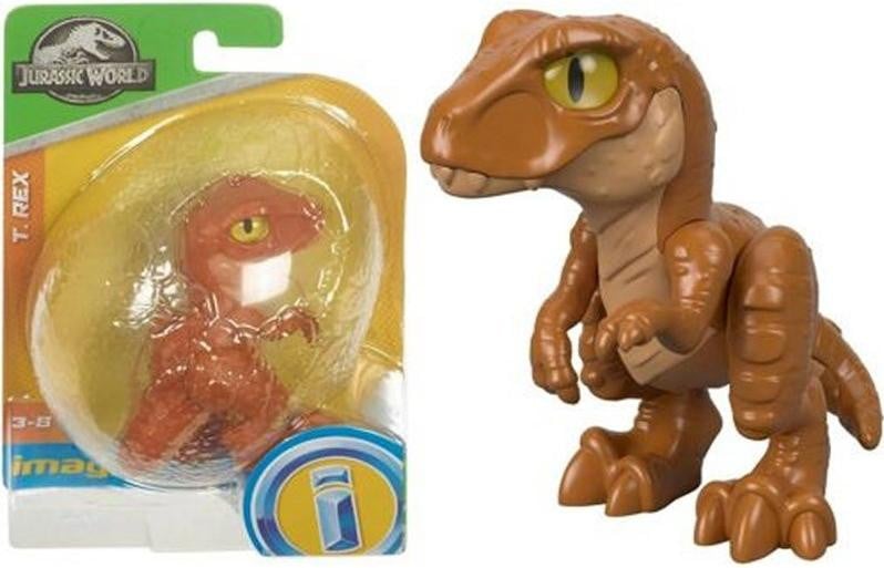 Mattel Imaginext Jurassic World Baby T-Rex Dinosaurus, 8 cm