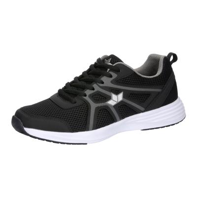 Sneaker LICO "Joggingschuh Bounce", Herren, Gr. 43, Textil, schwarz, Synthetik, Schuhe Sneaker