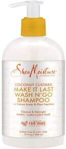 Shea Moisture Coconut Custard Wash Champô 384 ml