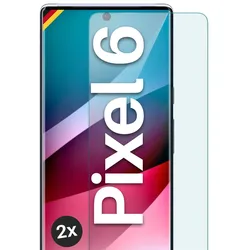 moex Klares Panzerglas für Google Pixel 6 – passgenaue 9H Schutzfolie für zuverlässigen Displayschutz – ShockProtect Klar
