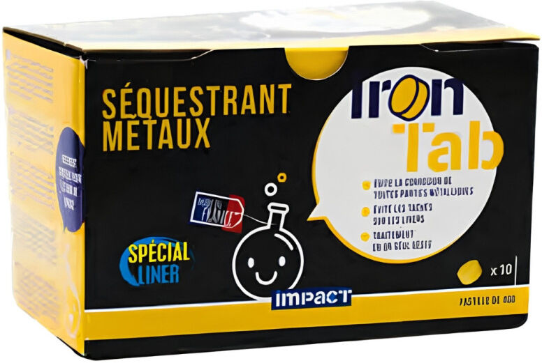 Séquestrant métaux Impact IRON-TAB - 10 pastilles