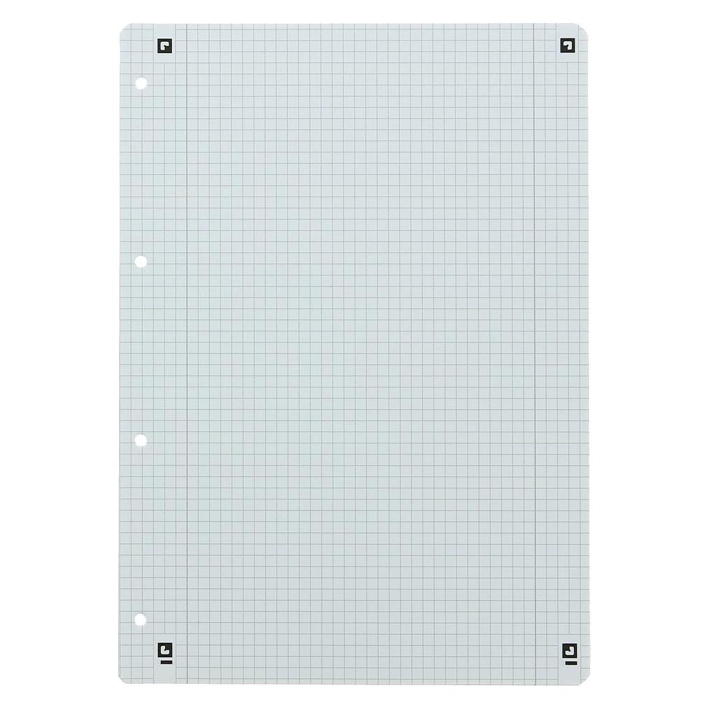 Oxford Ringbucheinlagen, DIN A4, kariert, 50 Blatt (400131584)