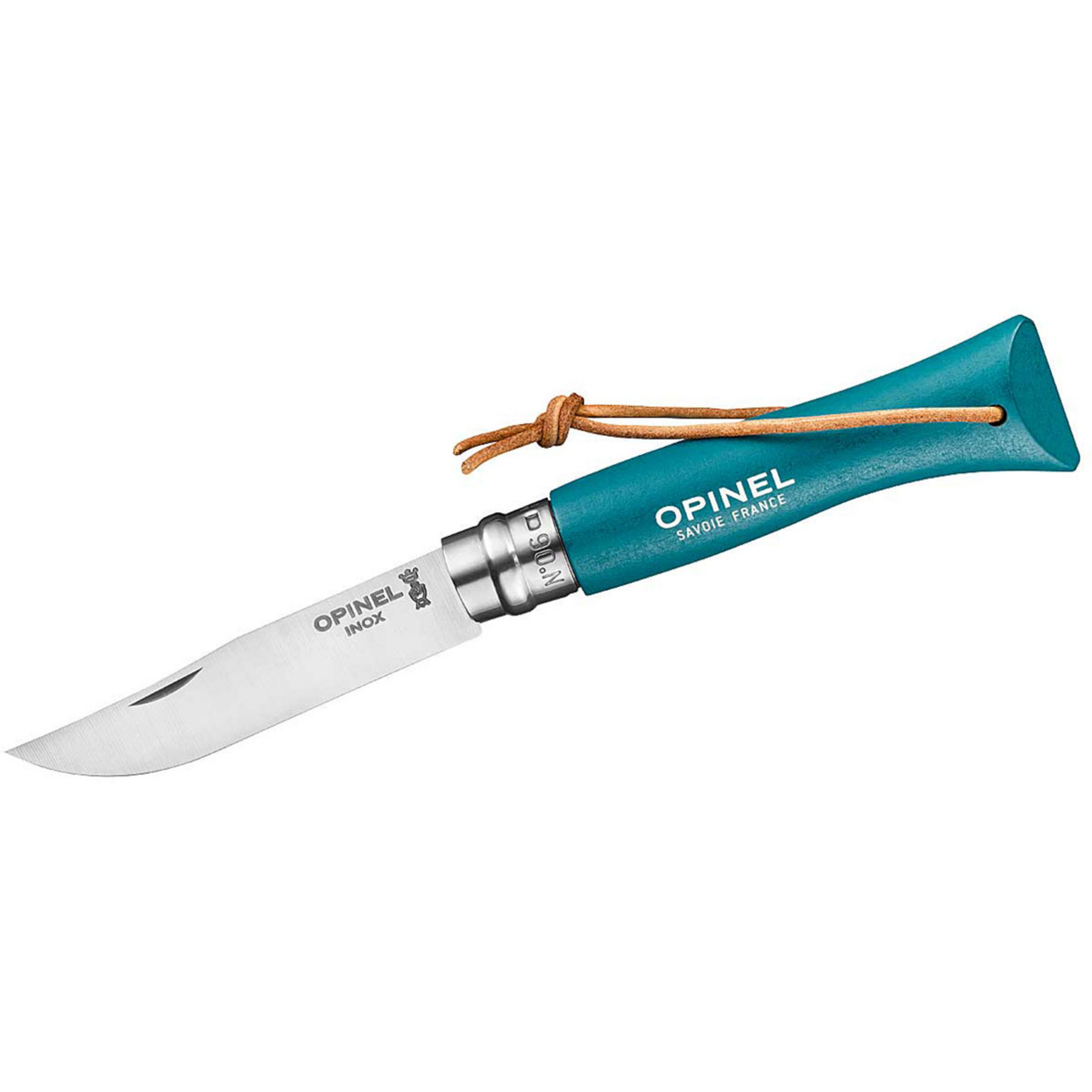 Opinel No 06 Colorama messer Taschenmesser tuerkis