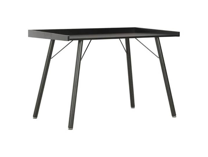 1 pièce Table de travail bureau à domicile Noir 90 x 50 x 79 cm - Rectangulaire bmf589318