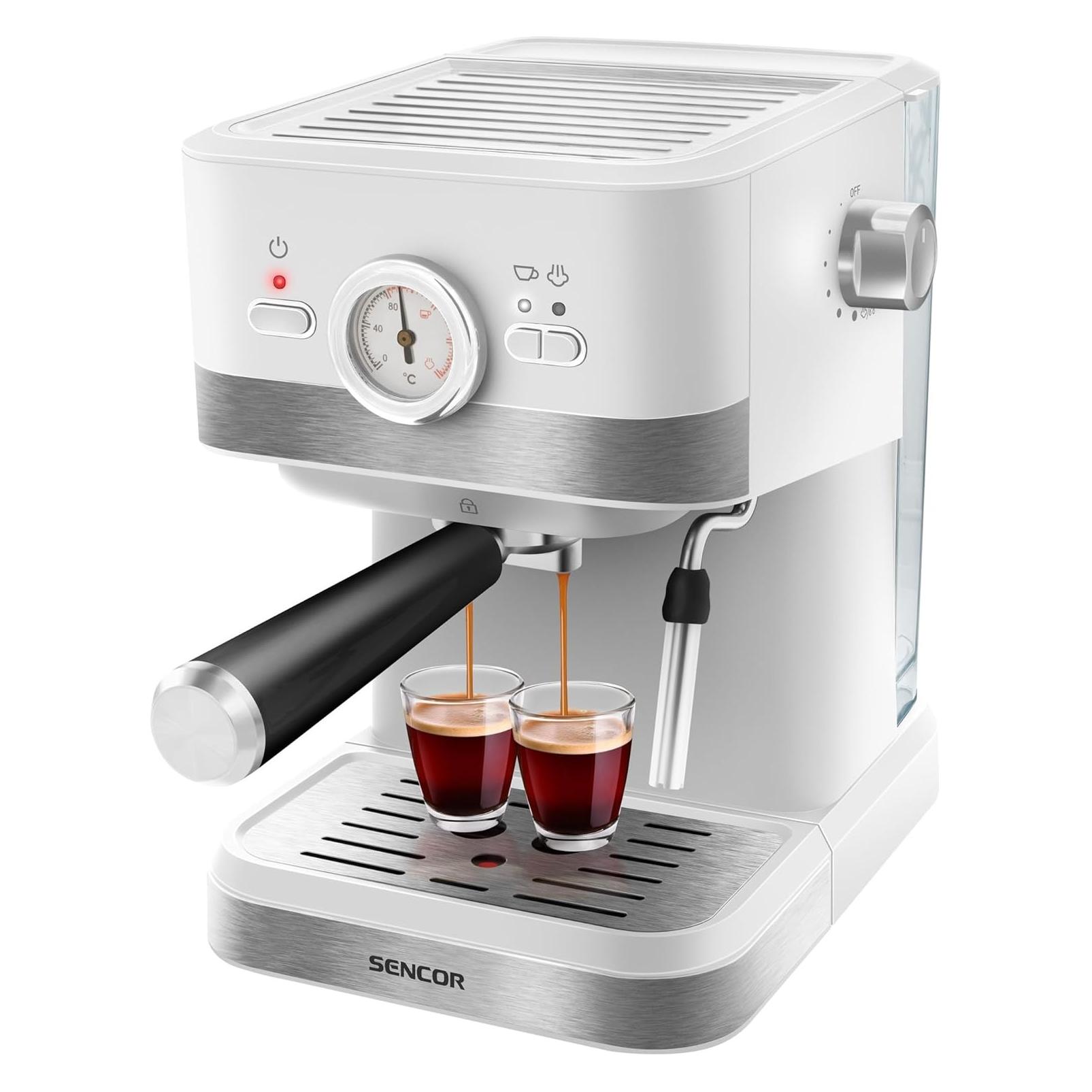 Sencor Coffee machine EXPRESSO and CAPUCINO 1720WH (8590669351749)
