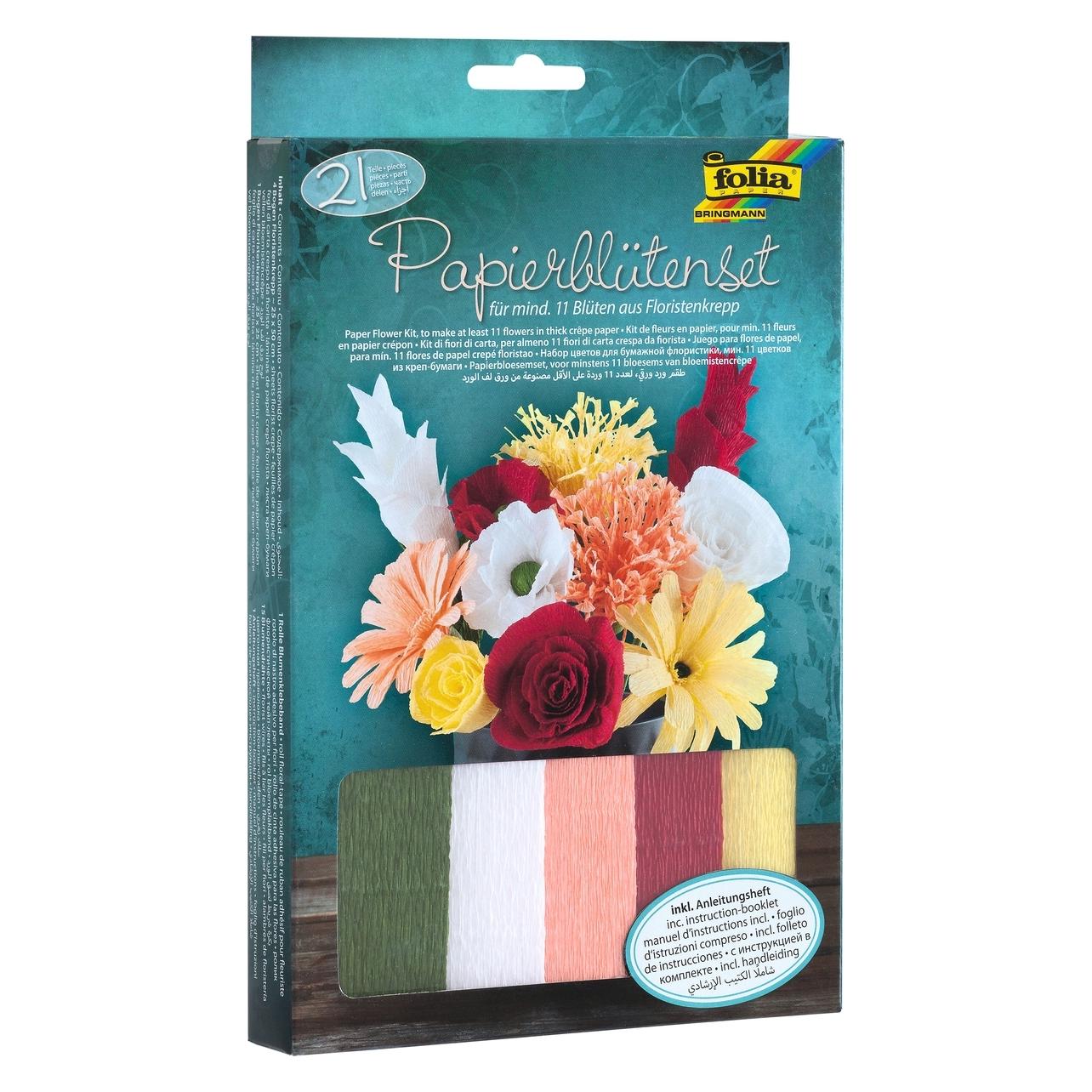 Magni Papierblütenset 21 Teile (21x) (32833480)