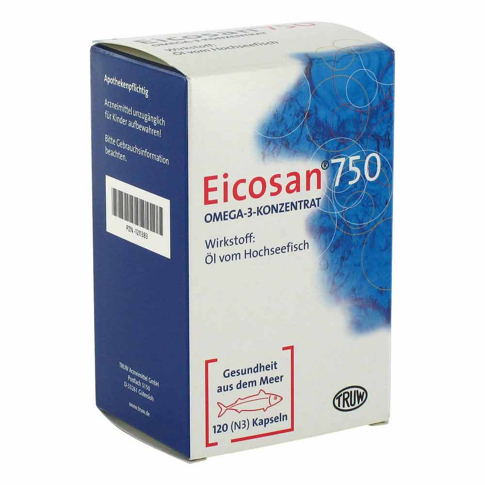 Med Pharma Service GmbH Eicosan 750 Omega-3-Konzentrat 01211383
