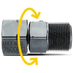 WAGNER FlexTwist S Drehgelenk - 1/4'' x 1/4'' Gewinde