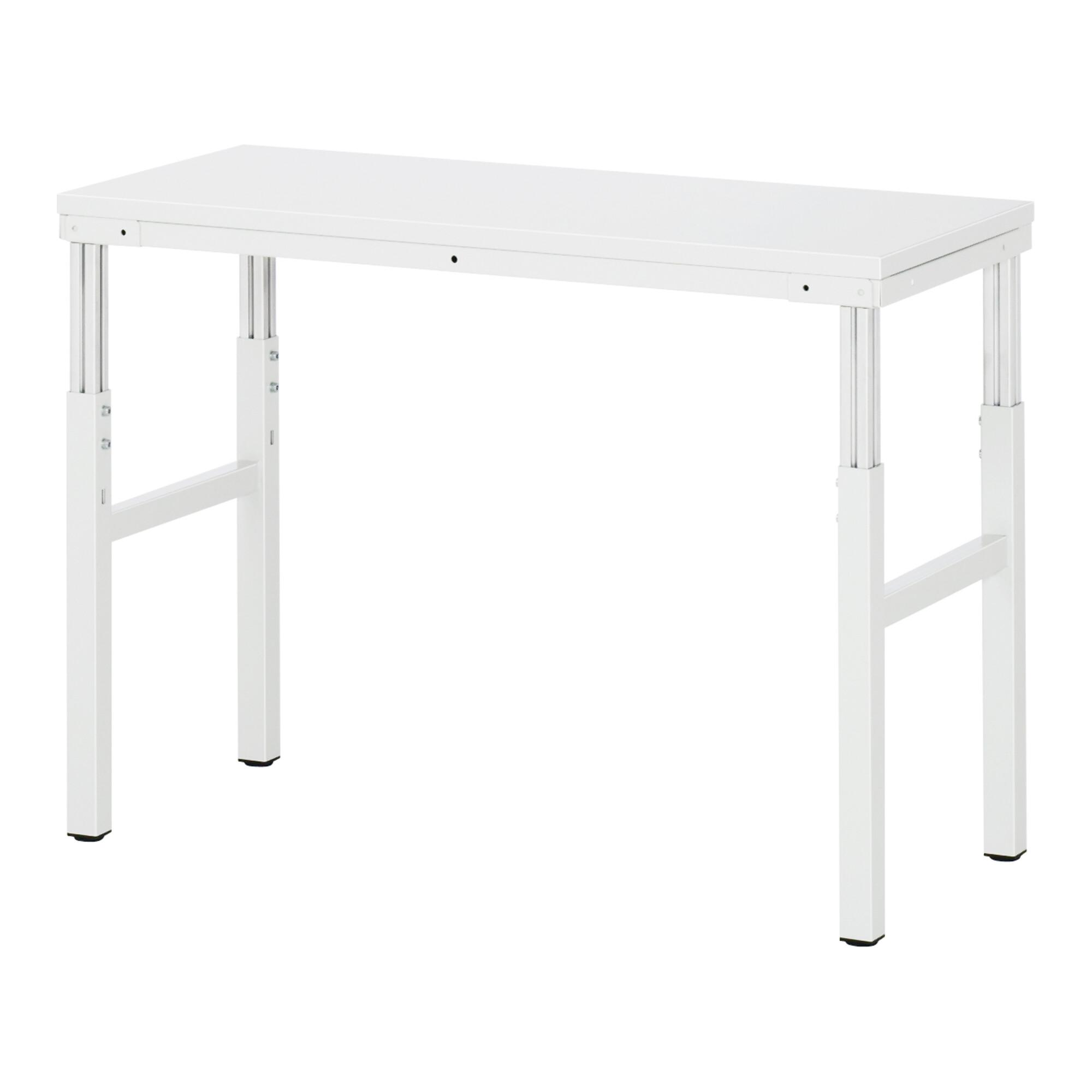 Rau Basis-Arbeitstisch Hartlaminat BxTxH 1200x700x650-1000mm (E-B-AT-1200-700H.12)