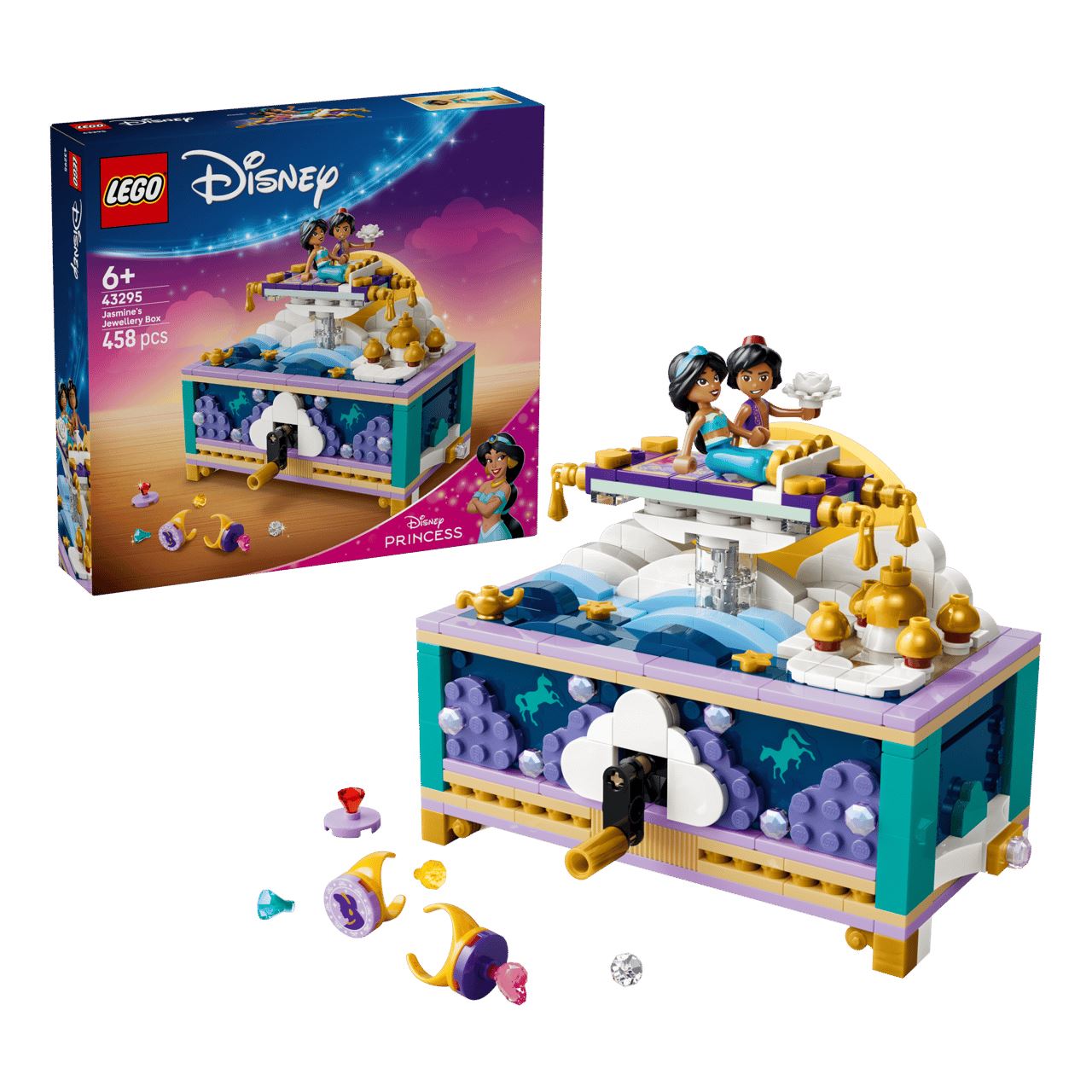 LEGO Disney 43295 Princess Jasmins Schmuckkästchen