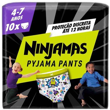 Dodot Fralda Cueca Bebé Ninjamas Foguetão 17-30 kg 10 un