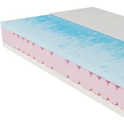 Double Flex, 23 cm, Hydrux-Gelschaum-Matratze mit Sommer-/Winter-Funktion 180 cm x 200 cm 2 (0 kg - 80 kg)