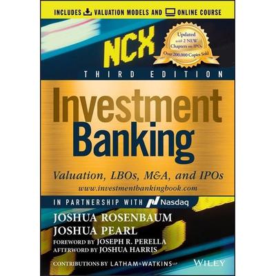 Investment Banking, Gebundene Ausgabe von Joshua Rosenbaum,Joshua Pearl, John Wiley & Sons Inc, 978-1-119-70618-2