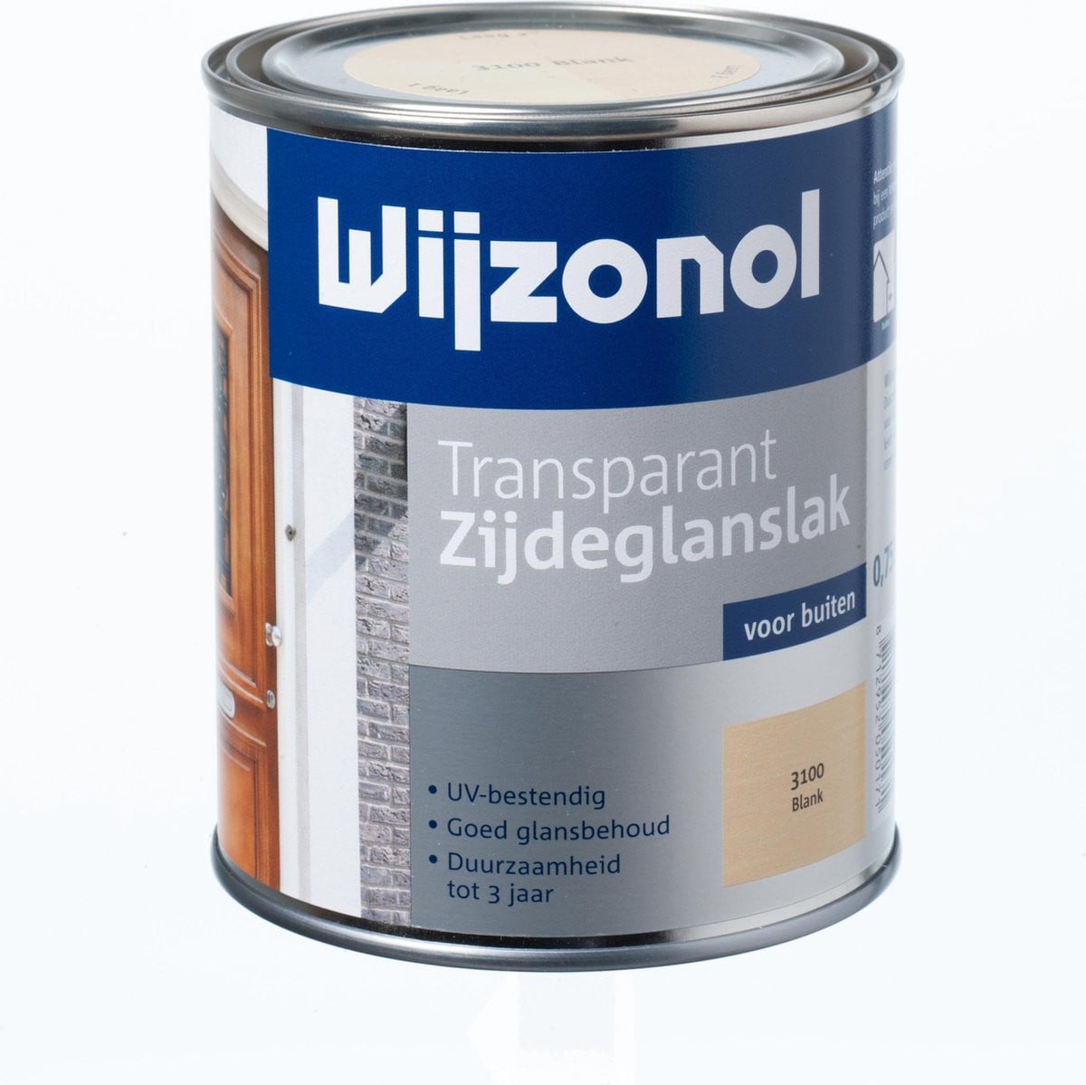 Wijzonol Transparant Zijdeglanslak - 0,75 l - 3100 - Blank