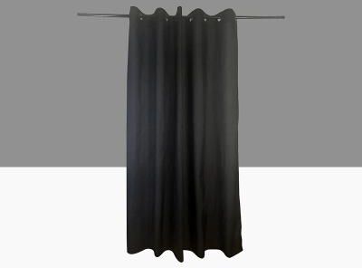 LightInthebox Thick Linen Fabric Shower Curtain, Heavy Duty Luxury Decorative Shower Curtains for Bathroom and Bathtubs, Classic Hotel Spa Quality Design, Waterproof Washable