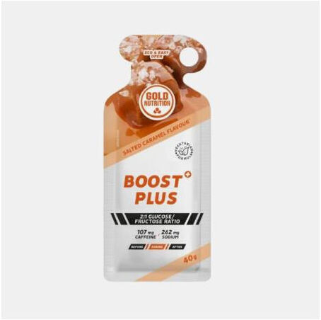 GOLD NUTRITION BOOST PLUS GEL SALTED CARAMEL 40g