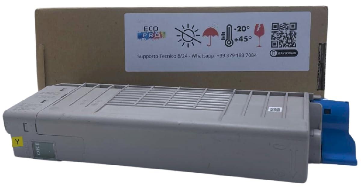 Recycelter Toner Gelb für OKI MC770/MC780, 11.500 Seiten