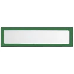 Ultradex, Informationsschild, Infotasche magnetisch für Überschriften A4quer/A3hoch grün VE=1 Stück