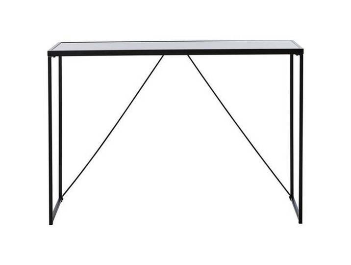 Livetastic Konsolentisch, Schwarz, Metall, Glas, 30x76x111 cm, Wohnzimmer, Wohnzimmertische, Konsolentische