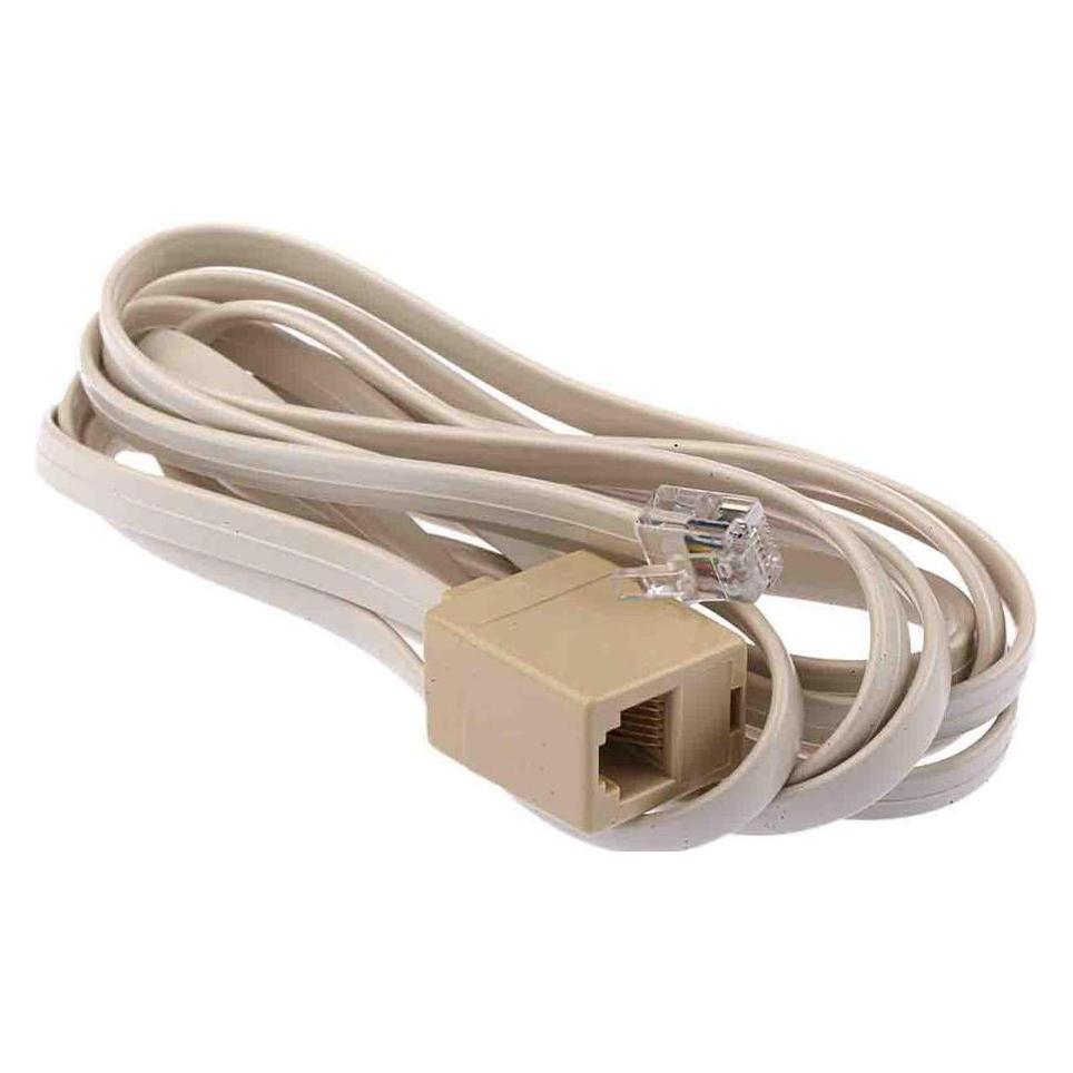 RS PRO RJ-Adapter, RJ11 Buchse, RJ11 Stecker, Cat.3, 1 -Port, Typ Extender (1863155)