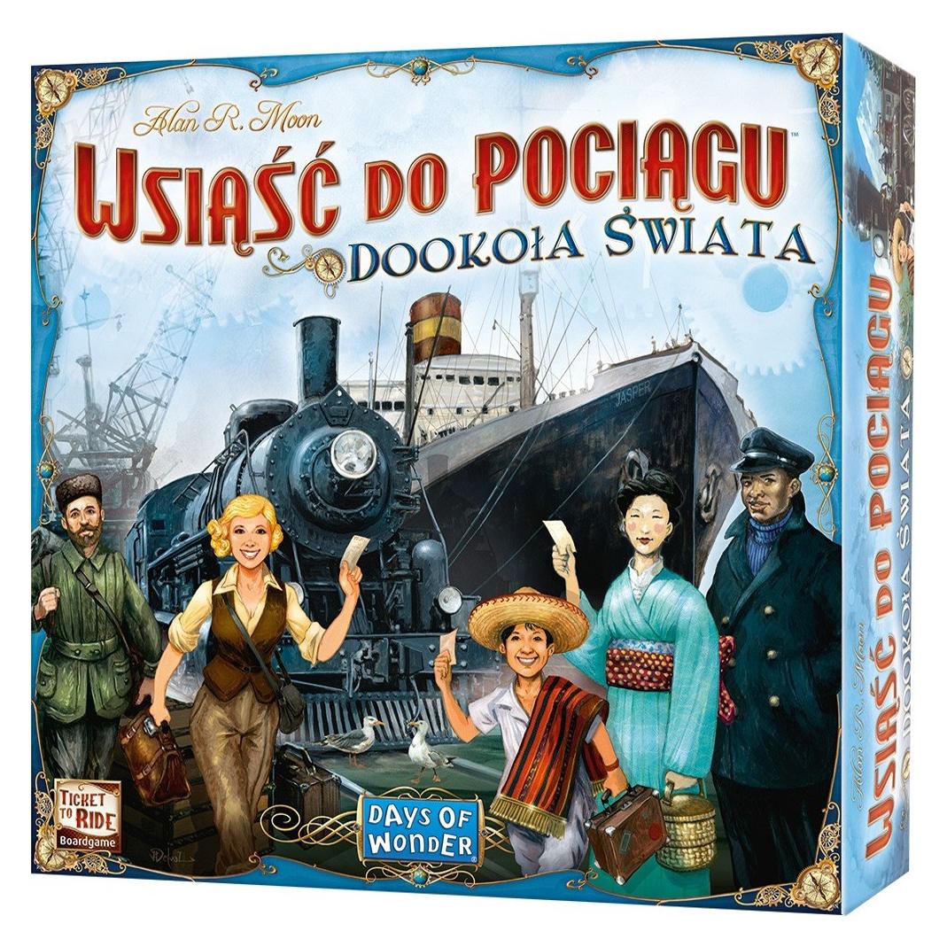 Rebel board game Boarding the train: around the world (Polnisch, 2 - 5 Spieler) (1124)