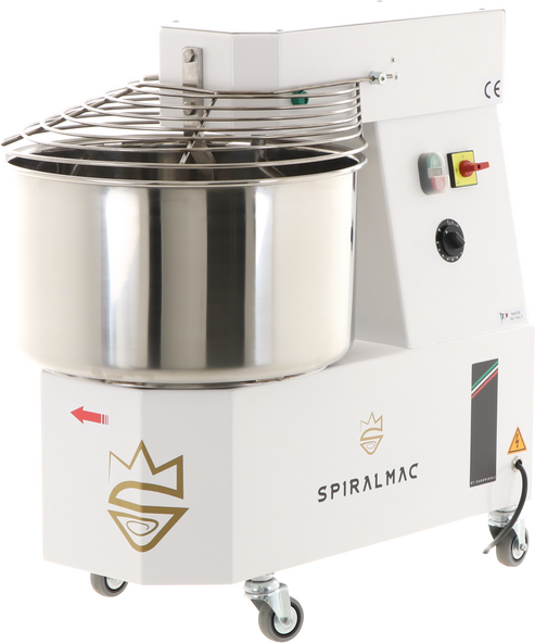 Pétrin à spirale SPIRALMAC SV38 triphasé - 38Kg - 2 CV
