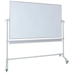 Dahle, Präsentationstafel, Mobiles Whiteboard 96181 Basic 180,0 x 120,0 cm weiss lackierter Stahl (180 x 120 cm)