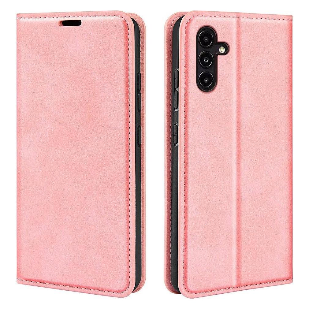 Cover-Discount Galaxy A14 - Stand Flip Case Hülle rosa (Samsung Galaxy A14) (660116435D)